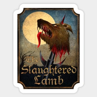 The Slaughtered Lamb Sticker